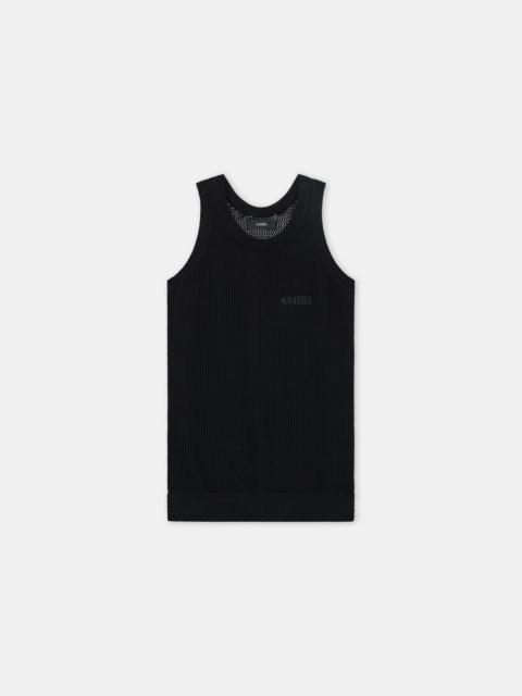 AMIRI AMIRI KNIT MESH TANK