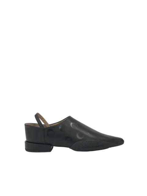 Marine Serre Flat Babouche With Rubber Outsole