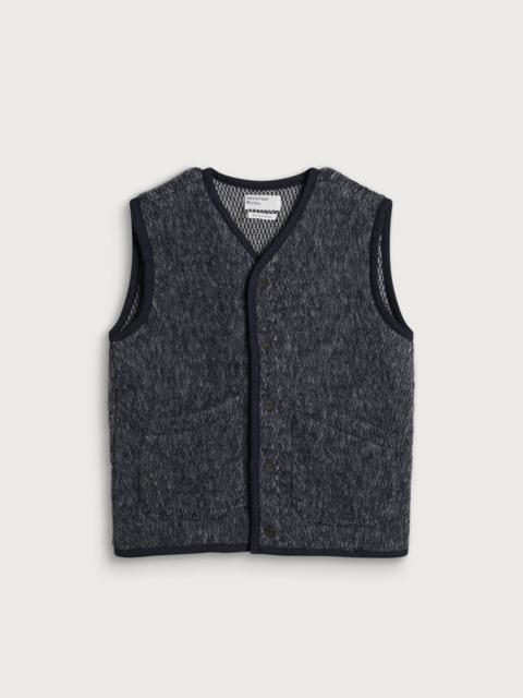 Universal Works Universal Works Losso Mohair Mix Lancaster Gilet