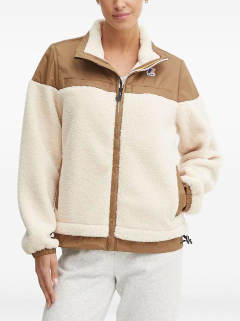K-WAY zipped fleece jacket