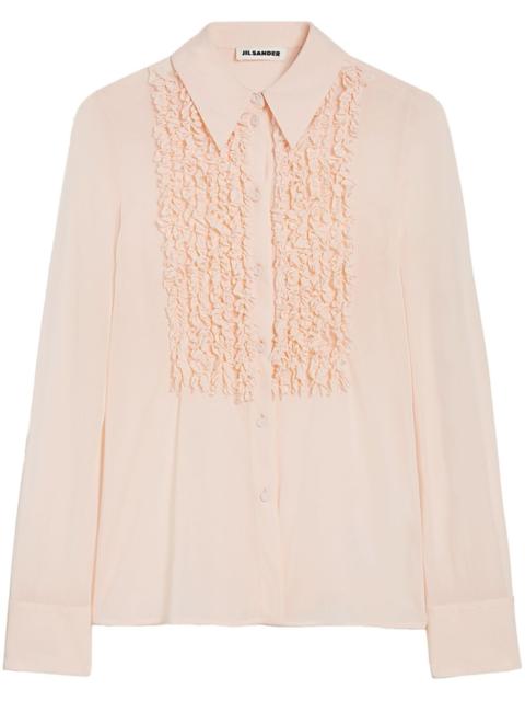 Jil Sander ruffle shirt