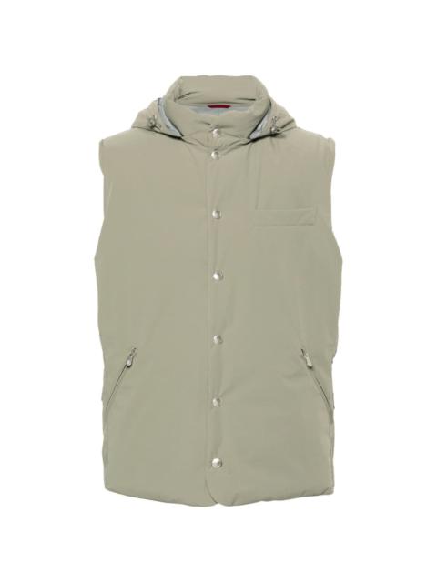 padded gilet