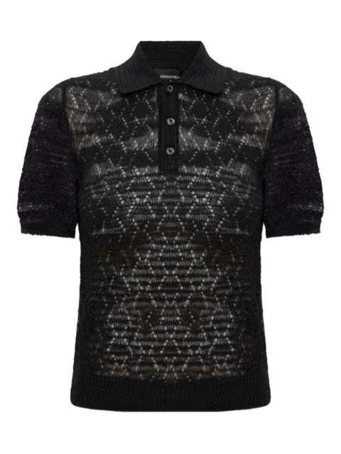 DSQUARED2 button-fastening polo top