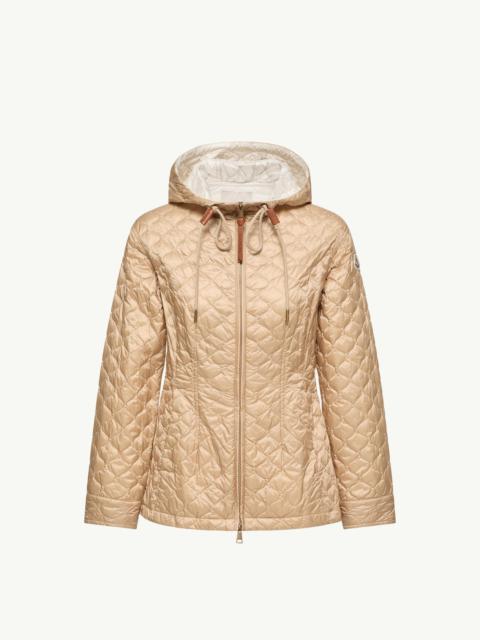 Moncler Arum Hooded Mid-Length Down Jacket