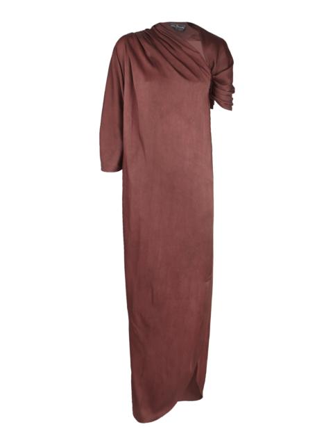 cortana Ocaso Satin Maxi Dress
