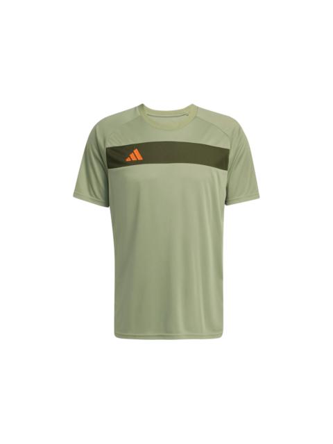 adidas adidas Tiro 25 Essentials Jersey Tent Green Night Cargo Impact Orange