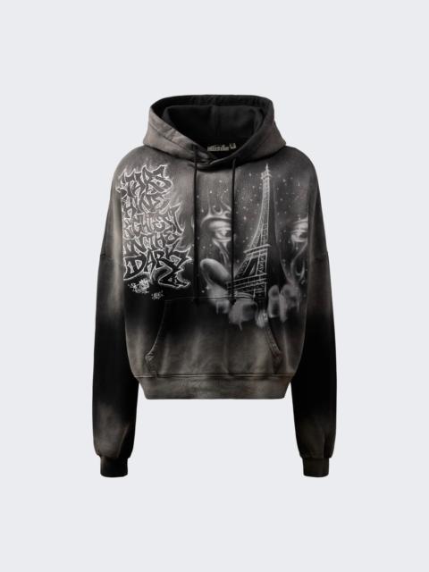 HELLSTAR Eiffel Tower Hoodie Black