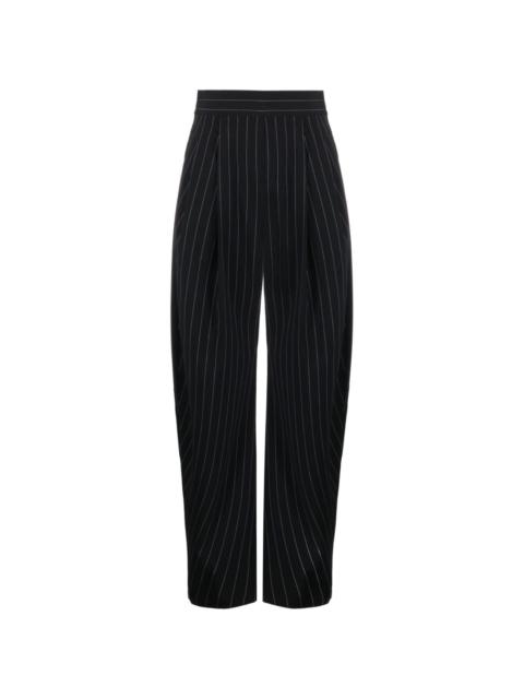 Gary pinstripe cotton trousers