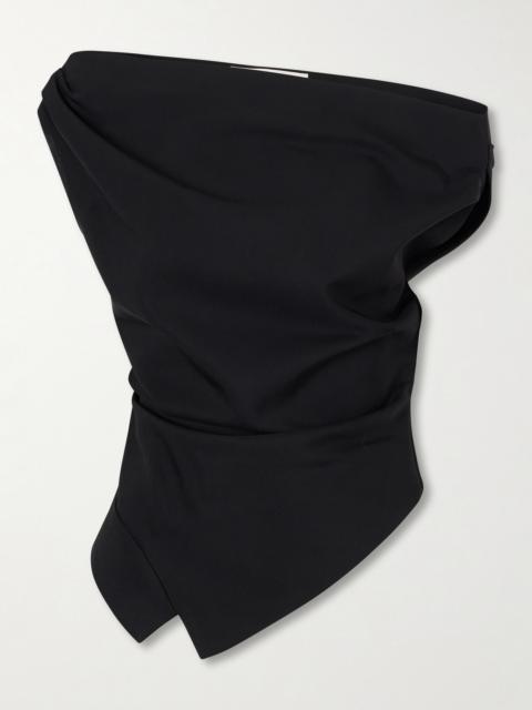 RÓHE Off-the-shoulder Draped Jersey Blouse