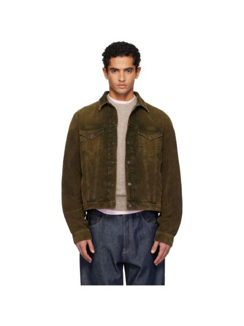 Acne Studios Green Corduroy Jacket