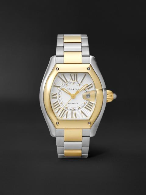 Cartier Roadster de Cartier Automatic Interchangeable 18-Karat Gold and Stainless Steel Watch, Ref. W2RD0010