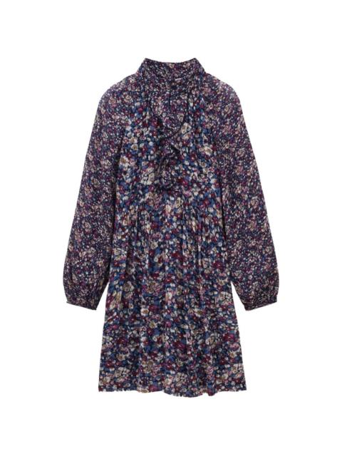 ba&sh Kimia floral-print ruffled mini dress