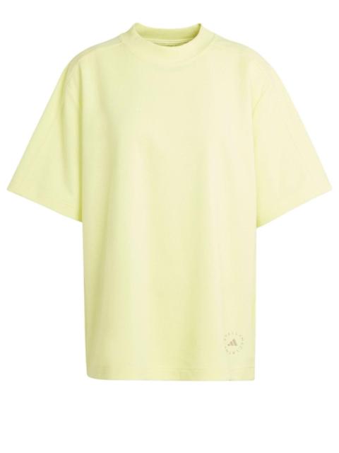 adidas (WMNS) adidas by Stella McCartney Logo T-shirt Asia Sizing 'Yellow' IT8288