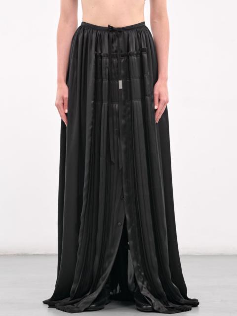 Ann Demeulemeester Pleated Maxi Skirt