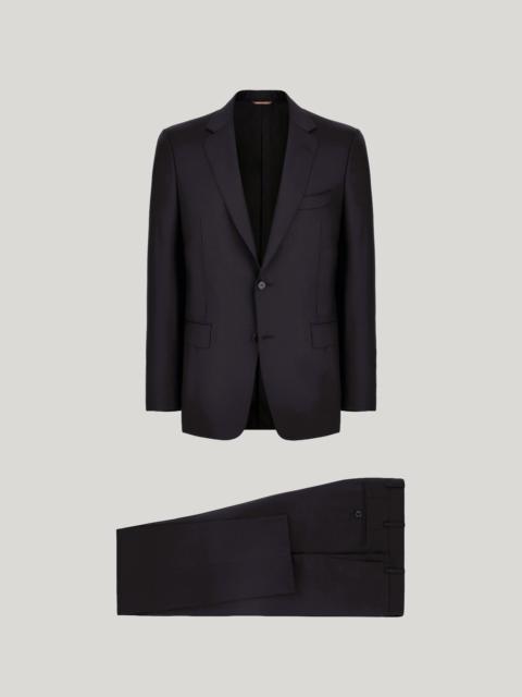 Canali SUIT IN NAVY BLUE WOOL