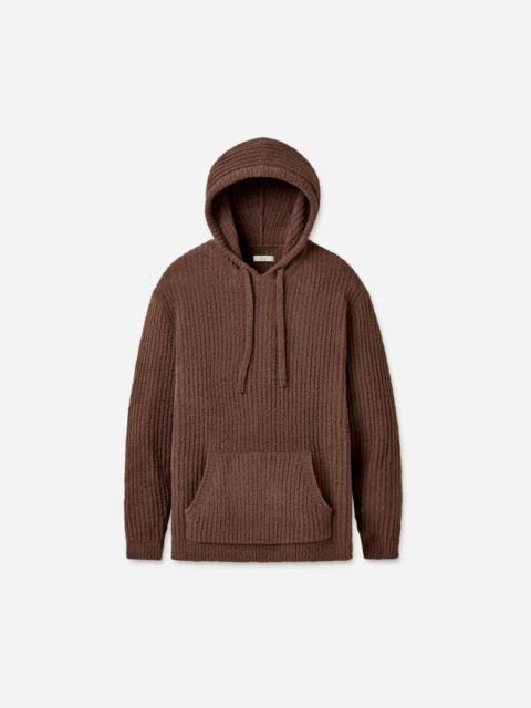UGG ® Men's Finnegan Hoodie Rib Polyester Tops in Cola
