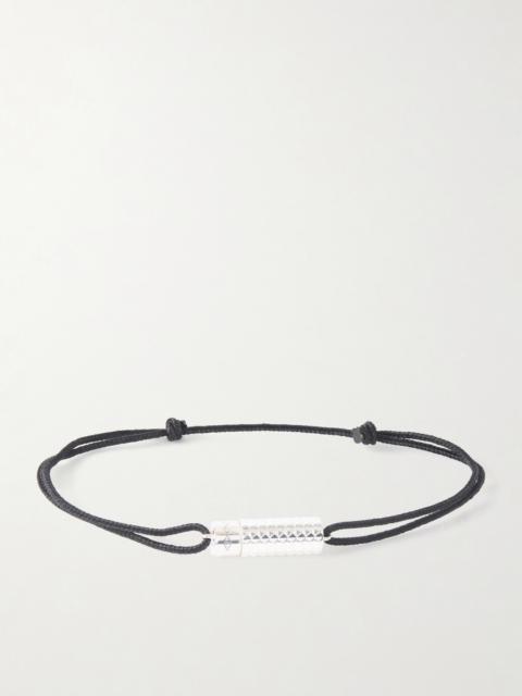 le gramme 5G Sterling Silver Cord Bracelet