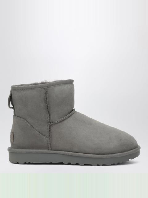 UGG Classic Mini II grey sheepskin boots