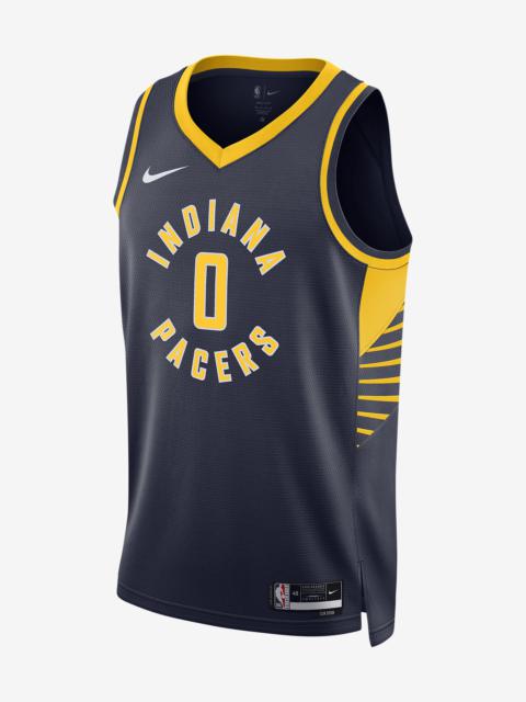 Indiana Pacers Icon Edition 2022/23 Nike Men's Dri-FIT NBA Swingman Jersey