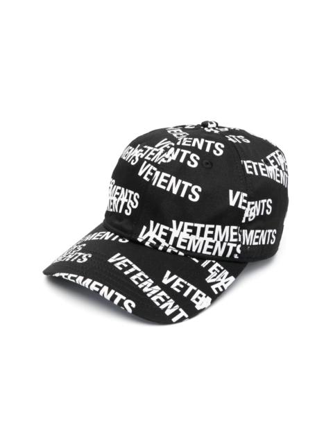 VETEMENTS logo baseball cap