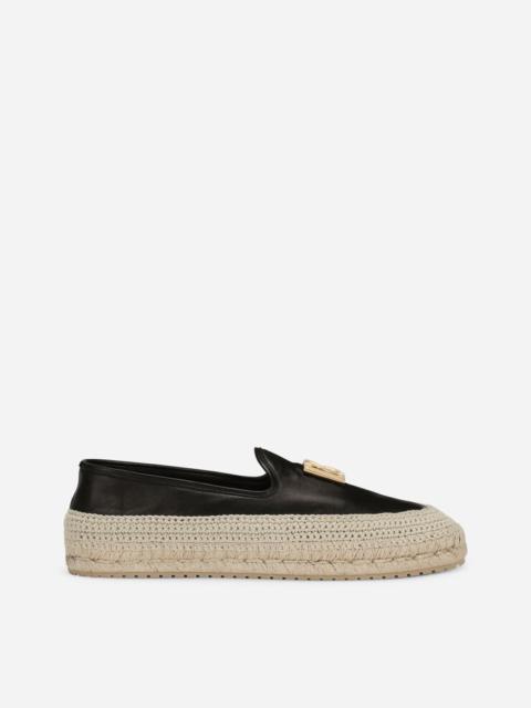 Dolce & Gabbana Calfskin espadrilles