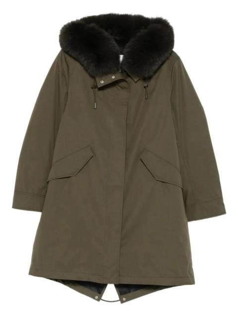 Yves Salomon FUR HOOD LONG PARKA