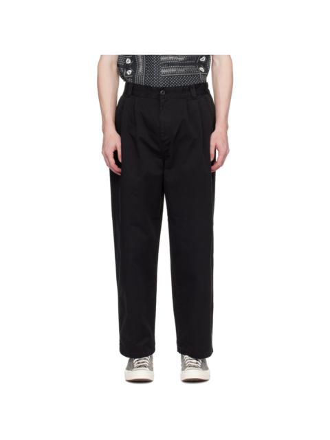 Black Marv Trousers