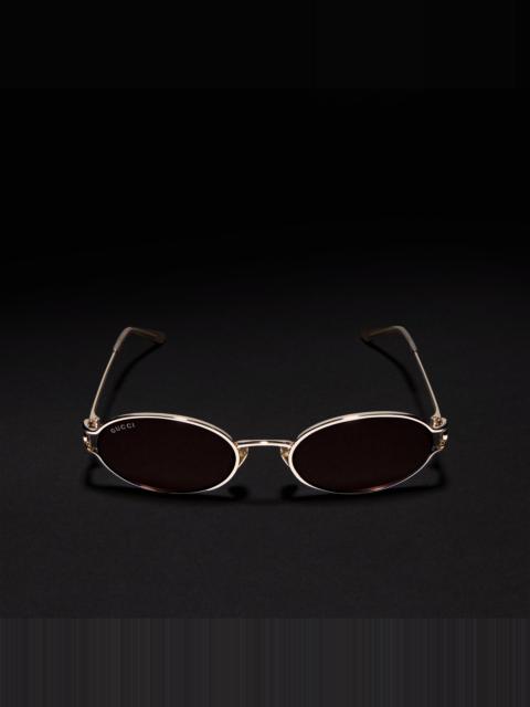 GUCCI GG2233S Rectangular-frame sunglasses