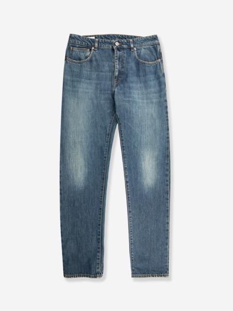SLOWEAR Regular fit five-pocket cotton trousers