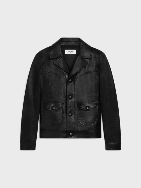 視線を集めて◇ウールフェルト BLOUSON JACKET◇CELINE 視線を集めて◇ウールフェルト BLOUSON JACKET◇CELINE