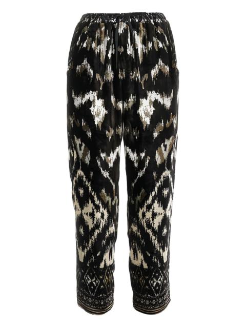Pierre-Louis Mascia Kanada ikat trousers