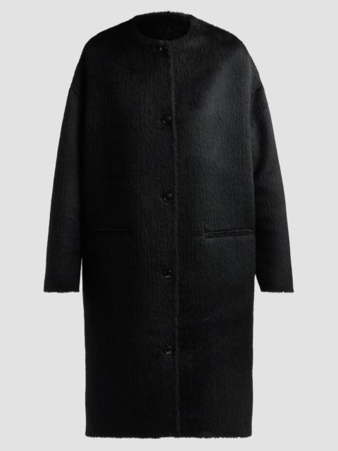 Loulou de Saison Women's Orson Oval-Shaped Coat - Black