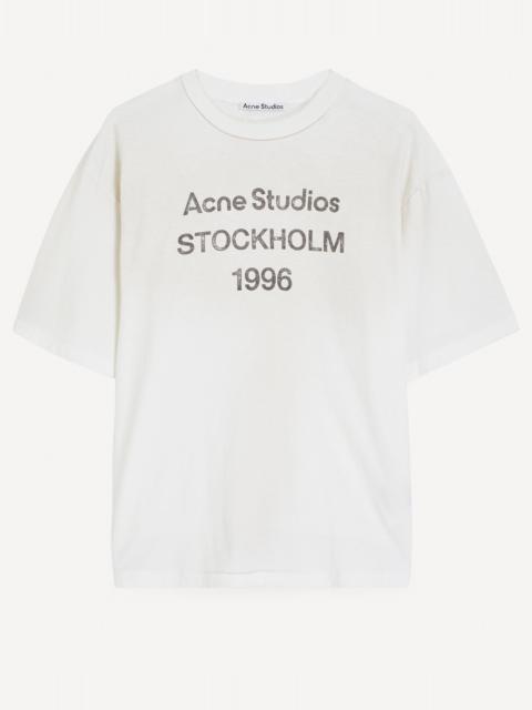 Acne Studios Sprayed Logo T-Shirt