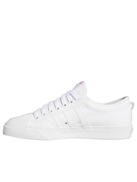 adidas (WMNS) adidas originals Nizza Trefoil Sneakers White/Red FX8345