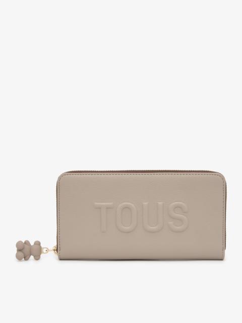 TOUS Taupe-colored Wallet TOUS Back to Basics