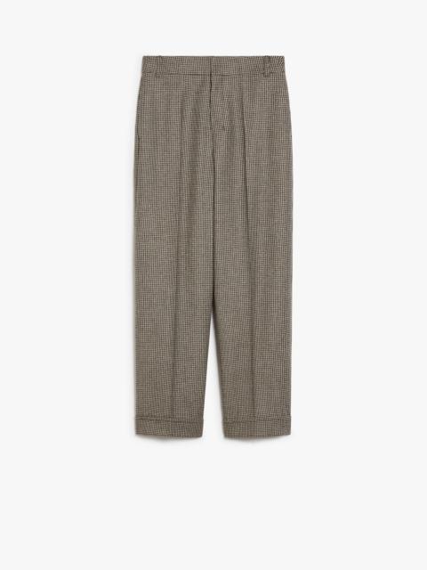 'S Max Mara LILLY Wool and cashmere palazzo trousers