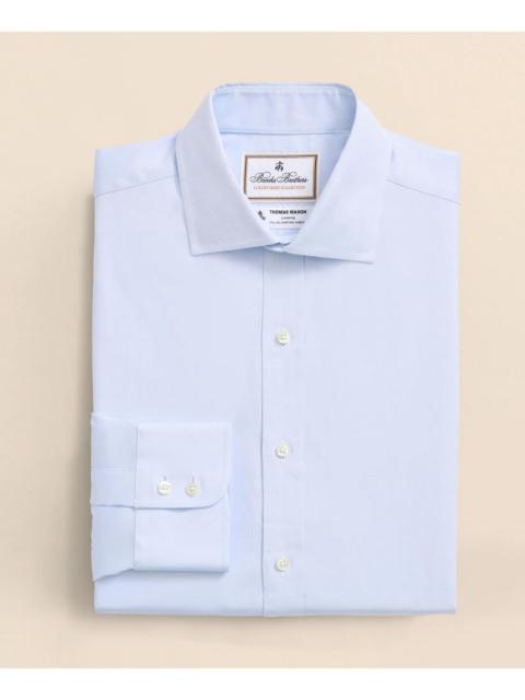 Brooks Brothers Brooks Brothers X Thomas Mason® Cotton Pinpoint Oxford English Collar Dress Shirt