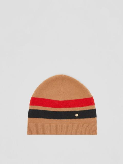 Burberry Monogram Motif Merino Wool Cashmere Beanie