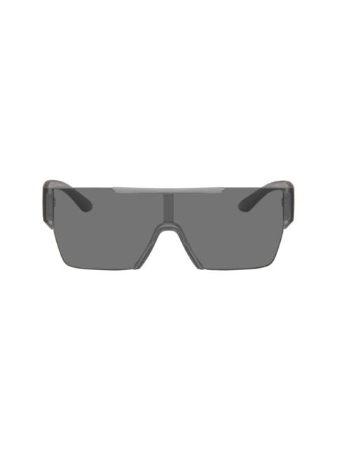 Burberry Gray Shield Sunglasses