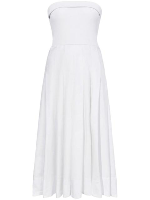 Proenza Schouler strapless cotton midi dress