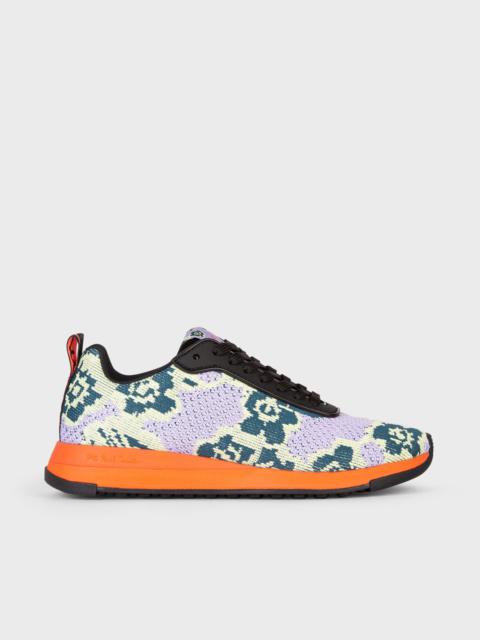 Paul Smith Floral 'Rappid' Knit Sneakers
