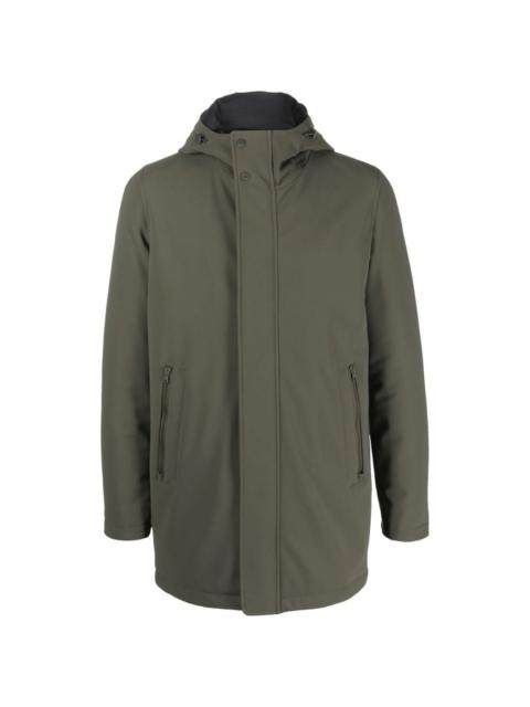 Metropolitan hooded parka coat