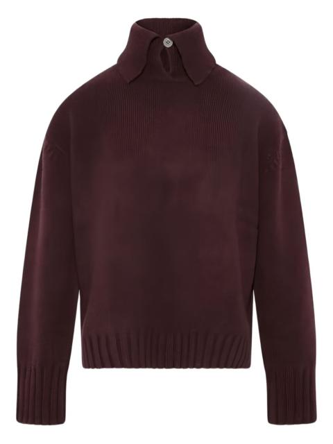Yves Salomon high-neck cashmere sweater