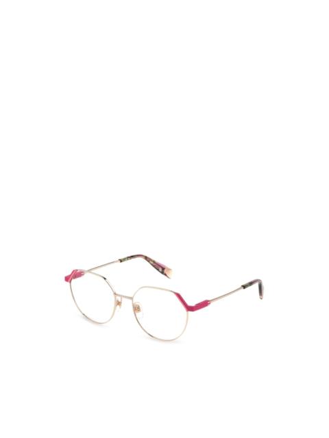 FURLA geometric-frame glasses
