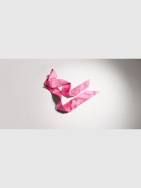 GUCCI Printed silk twill ribbon