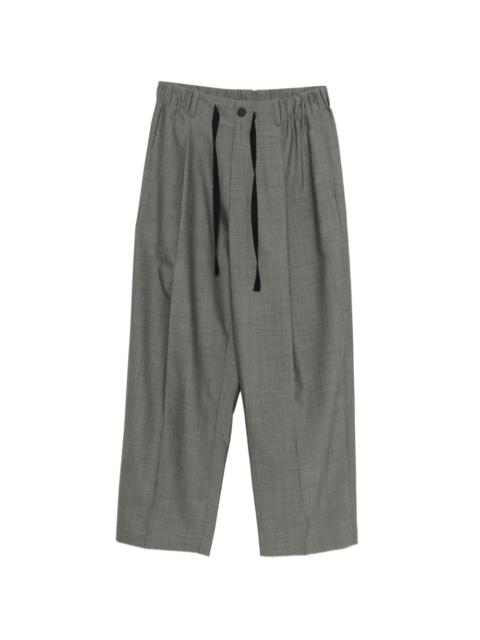 Studio Nicholson Noam drawstring cropped trousers