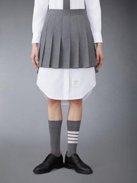 Thom Browne step-hem pleated skirt