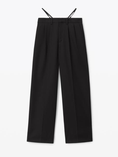 G-STRING TROUSER IN WOOL TAILORING