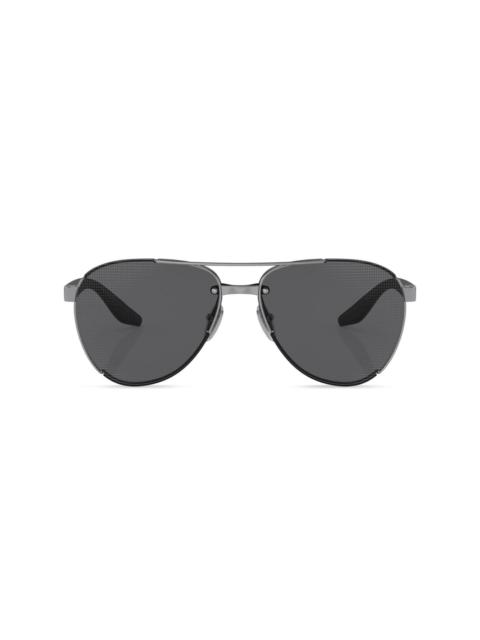 Prada aviator-frame sunglasses