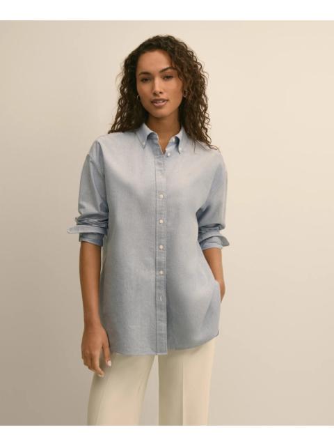 Brooks Brothers Oversized Cotton Oxford Shirt